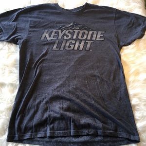 Official Men's MED Keystone Light Beer T-Shirt